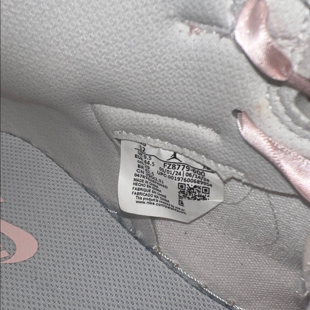 Jordan 1 High
Method Of Make Pink Oxford nwt no box 10.5m 12w - Picture 7 of 7